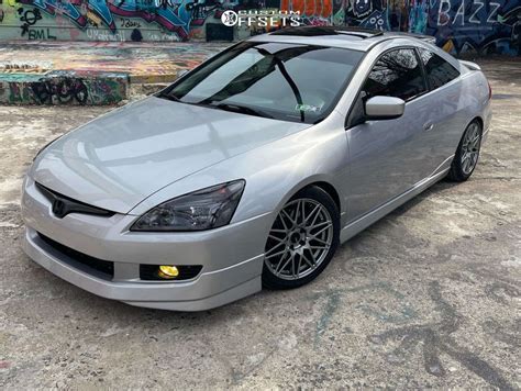 2005 Honda Accord With 17x8 38 Enkei Tms And 23545r17 Continental