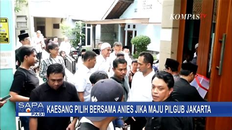 Kaesang Pangarep Klaim Lebih Memilih Berpasangan Dengan Anies Di