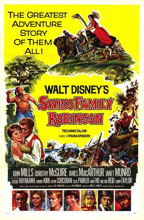 Swiss Family Robinson Movie Poster (#1 of 4) - IMP Awards