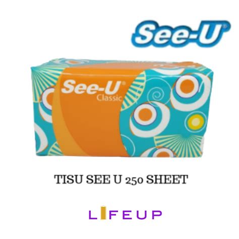 Jual Tisu See U Sheets Facial Tissue See U Tissu Wajah Isi