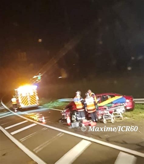 Carnets de notes Deux accidents survenu sur la Rd1001 hier à 18h15