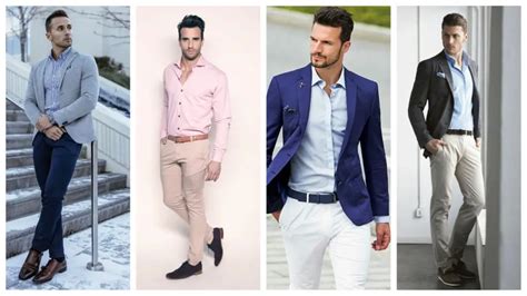 Outfit Semi Formal Para Hombres Looks De Moda Con Estilo