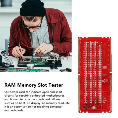 Vvikizy Testeur de Slot de Mémoire RAM DDR5 avec Voyants LED Portable