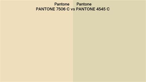 Pantone 7506 C Vs Pantone 4545 C Side By Side Comparison