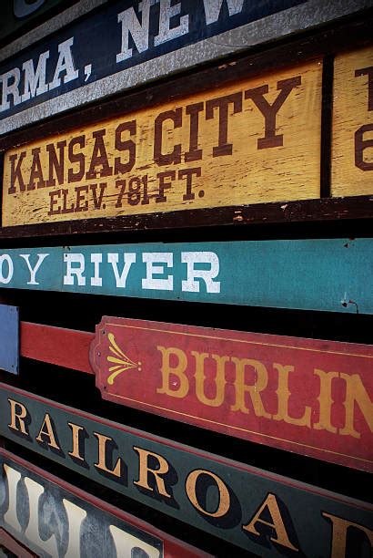 Vintage Train Station Signs Pictures Stock Photos, Pictures & Royalty ...