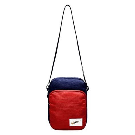 Nike Shoulder Bag Heritage Small - Blue Void/University Red