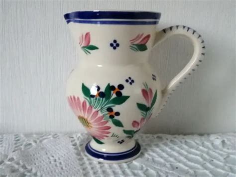 Pichet Ancien Broc Carafe En Fa Ence De Quimper Eur Picclick Fr