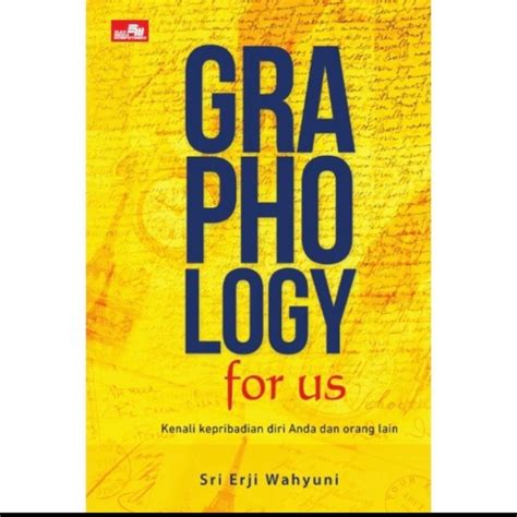 Jual Buku PDF Graphology For Us Sri Erji Wahyuni Shopee Indonesia