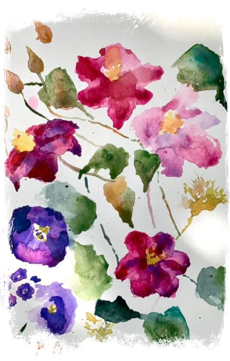 Fear-Free Beginners Watercolor Painting Class: How to Paint Flora ...