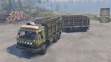 Tatra Truck V Mudrunner Snowrunner Spintires