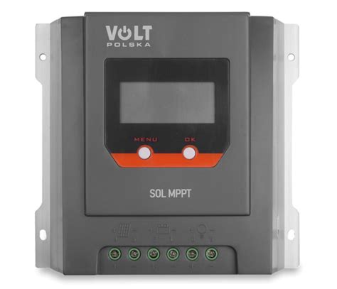 Volt Regulator Solarny Sol Mppt A V V Lcd Bluetoo