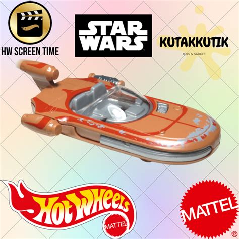 Hot Wheels X 34 Landspeeder Star Wars HW Screen Time Lazada Indonesia