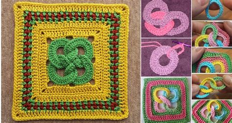 Beautiful Square to Crochet – Tutorial – Tutorials & More