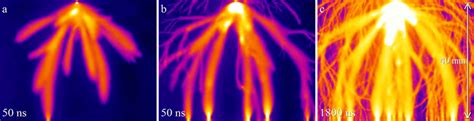 5 Streamer Discharges In A 40 Mm Gap In Atmospheric Air With A 54 Kv Download Scientific