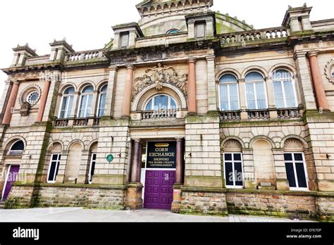 Doncaster Town Corn Exchange Exterior Building Facade Entrance Front