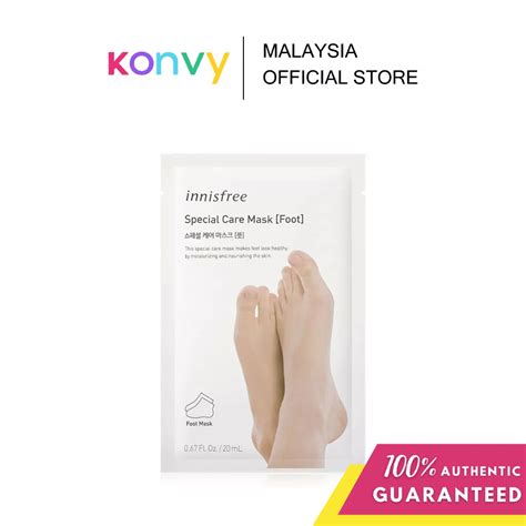 Innisfree Special Care Mask Foot 20ml Shopee Malaysia