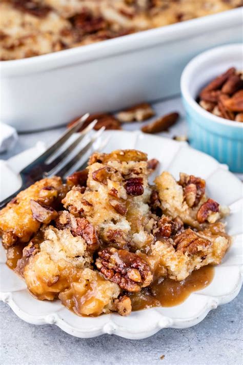 Best Ever Pecan Pie Cobbler Crazy For Crust