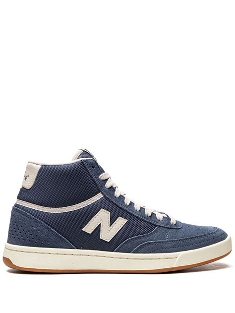 New Balance Numeric High Navy White Sneakers Farfetch