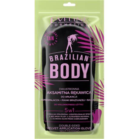 Eveline Brazilian Body Aksamitne R Kawice Do Samoopalacza