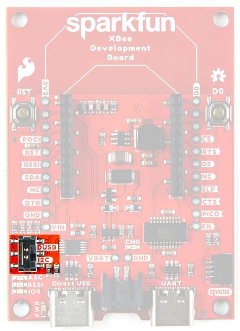 Hardware Overview Sparkfun Digi Xbee Development Board Hookup Guide