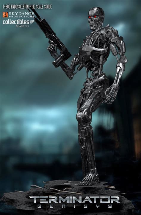 T-800 Endoskeleton 1:10 Scale Collectibles Statue - Toys Wonderland