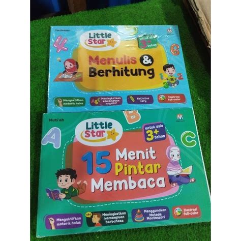 Jual Buku Untuk Anak 3 Tahun 15 Menit Pintar Membaca Menulis Dan