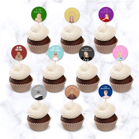 Taylor Swift Printable Cupcake Toppers, Printable Cupcake Toppers ...