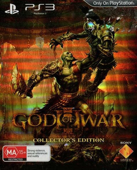 God Of War III Collector S Edition Cover Or Packaging Material