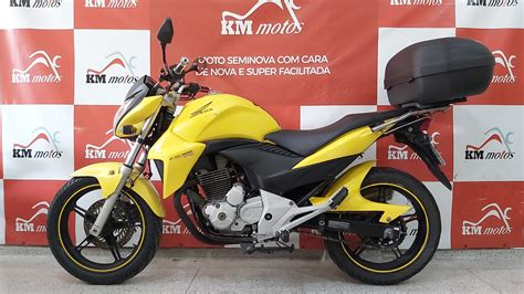 Honda Cb R Amarela Km Motos Sua Loja De Motos Semi Novas