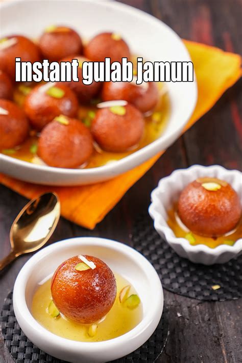 instant gulab jamun recipe gulab jamun  milk powder gulab