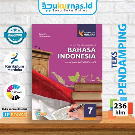 Jual Buku Teks Pendamping Bahasa Indonesia Smp Mts Kelas 7 Kurikulum Merdeka Jpbooks Shopee