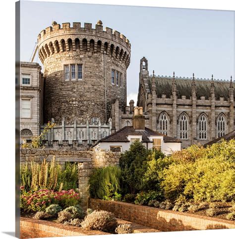 Dublin Castle, Dublin, Ireland - Square Wall Art, Canvas Prints, Framed ...