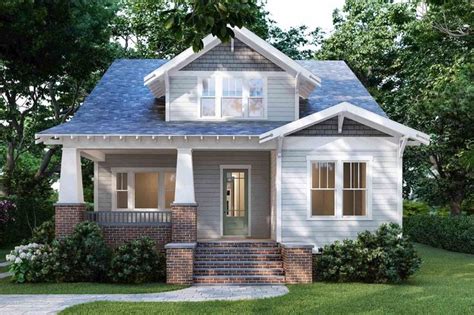 Plan 50196ph Timeless Bungalow Plan With Screened Porch And Home Office Craftsman Style House