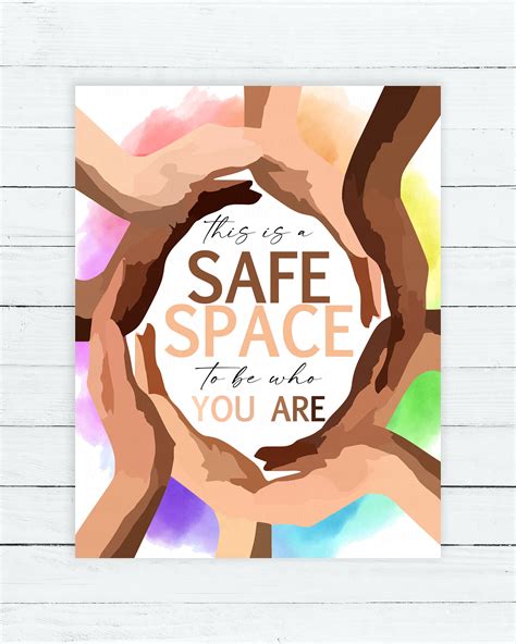 Diversity Poster Unity Inclusion Acceptance School Classroom Etsy