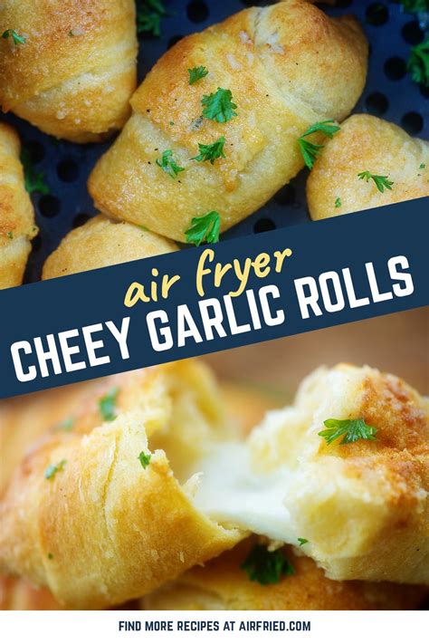 Cheesy Garlic Stuffed Crescent Rolls Recipe Air