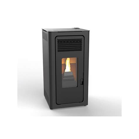 Estufa Pellet Negra Audax 10 Kw Masferreteria