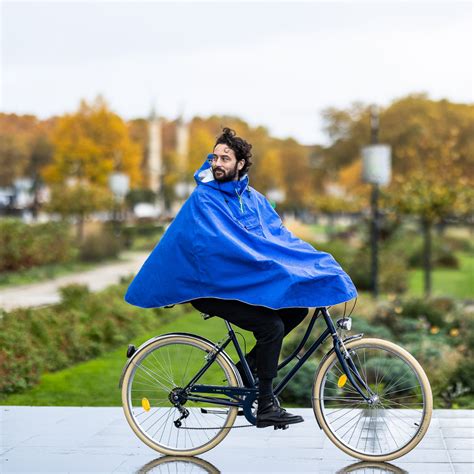 Cape De Pluie Vélo Polyester 100 Recyclé Cap Comorin Le Temps