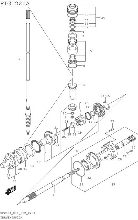Transmission (See Note) - Precision Marine