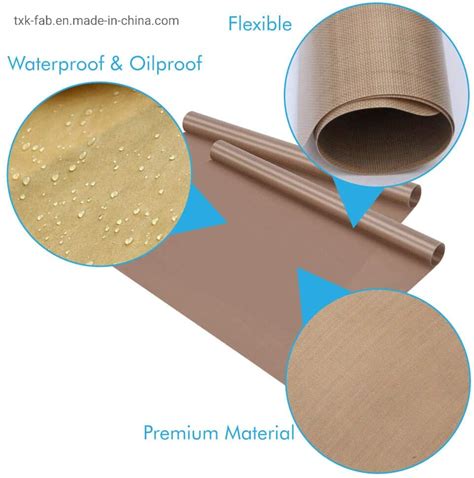 Uv Resistant Ptfe Coated Fiberglass Fabric Ptfe Fabric Sheet For Heat