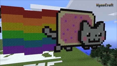 Minecraft Nyan Cat By Sebassoccer10 On Deviantart