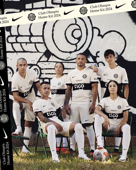 Club Olimpia 2024 Home Kit