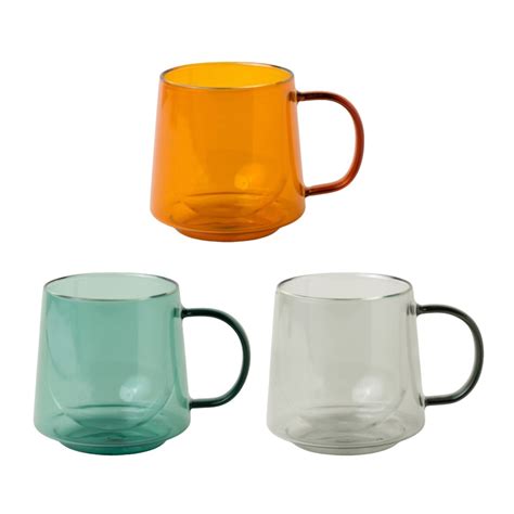 Mug Double Walled Glass Plenty Mercantile And Event Venue