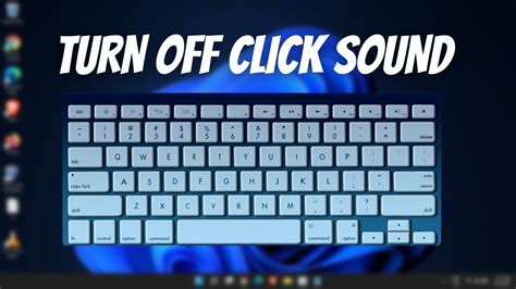 How To Turn Off Keyboard Sound For On Screen Keyboard In Windows 11 10