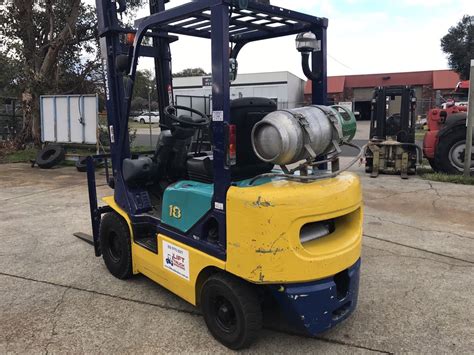 Komatsu FG18T 16 LPG Forklift With 4m Clear View Mast