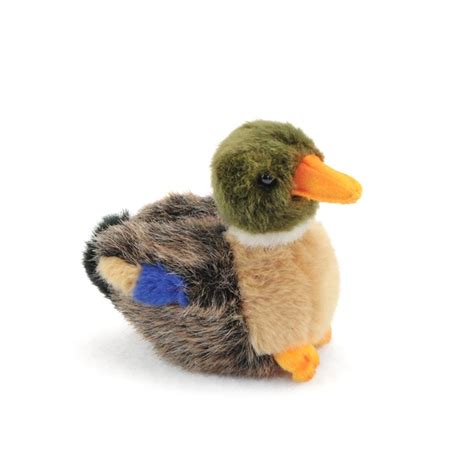 Lifelike Baby Mallard Duck Stuffed Animal - 4 Inch | Hansa | Stuffed Safari