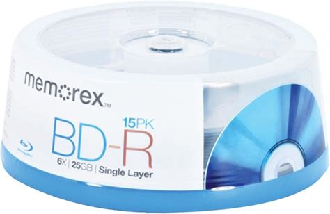 Amazon co jp Memorex Blu Ray BD R 6x 25GB スピンドル 15枚パック パソコン周辺機器