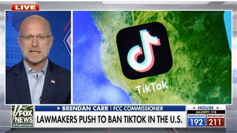 Fcc Commissioner Brendan Carr Doubles Down On Banning Tiktok ‘digital