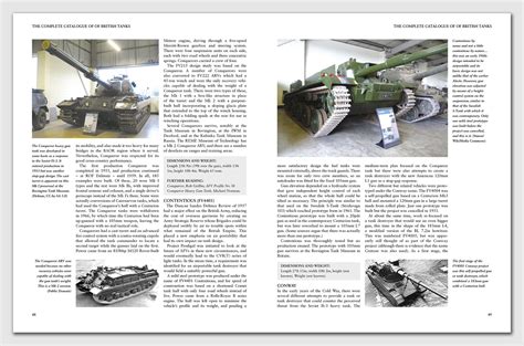 The Complete Catalogue Of British Tanks