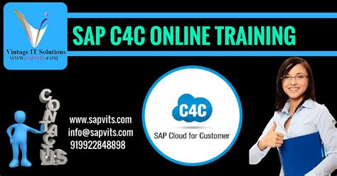 What Is Sap C4c Sap C4c Overview Sapvits Helps You To Ac Flickr