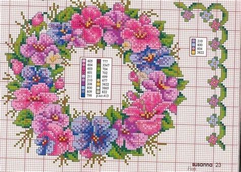 Pin By Juliana Olenka On Bordados In Cross Stitch Flowers Cross